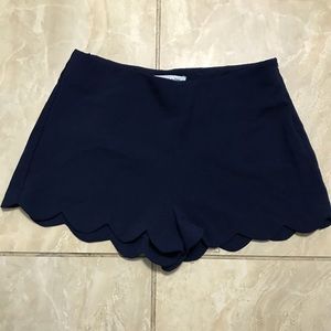 Navy blue shorts